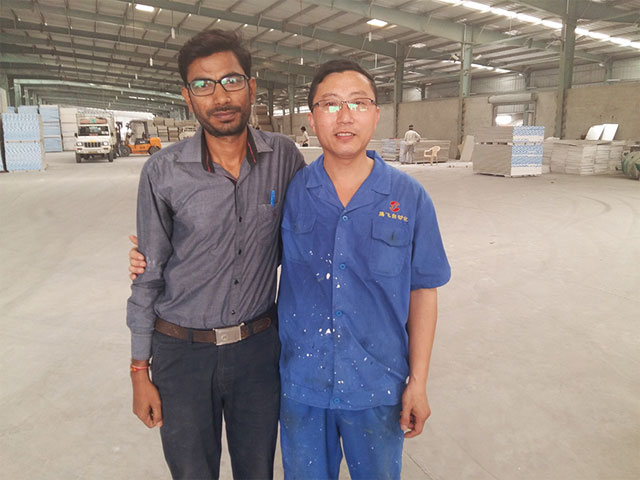 印度石膏板生產(chǎn)線(xiàn)